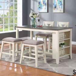 Counter Height Dining Table Set 