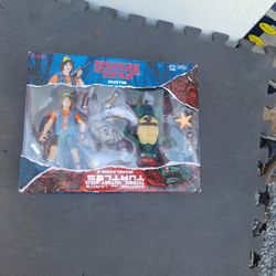 Stranger Things Dustin And Tmnt Michelangelo 