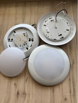 Flush mount ceiling lights - White