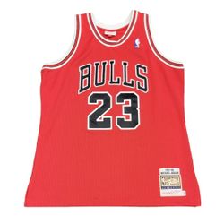 Chicago Bulls Michael Jordan Mitchell & Ness 1997/98 Hardwood Classic Jersey Size 48 (XL)