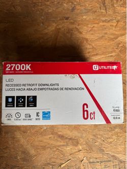 Recessed downlight 4 in