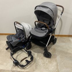 Nuna Triv Stroller with Car Seat RX