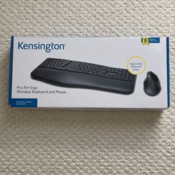 Kensington Pro Fit Ergo Wireless Keyboard and Mouse