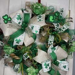 St. Patrick’s Day Wreath