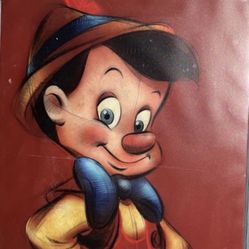 Disney Pinocchio Canvas 23x16”