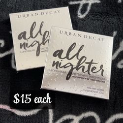 Urban Decay press powders