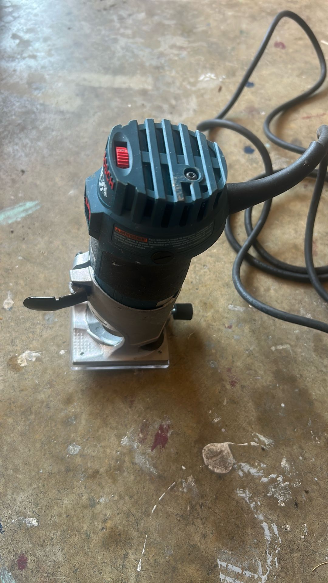 Bosch Colt Electronic Variable-Speed Palm Router 