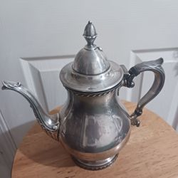 Vintage Wallace Melford Silver Plate Pitcher.