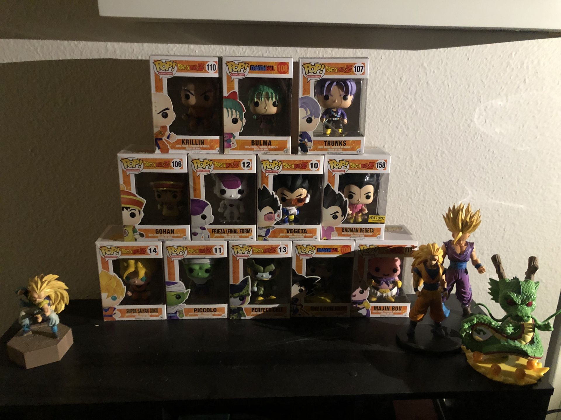 Pop Funko Dragonball Z Collection