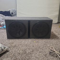 Two 10s Subs And Box