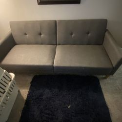Grey Sleeper Sofa Less Than A Year Old