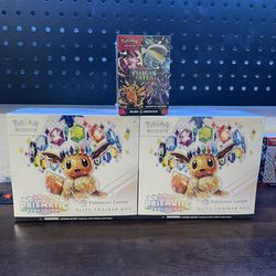 Pokémon Prismatic Evolution Pokemon Center ETB