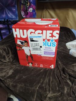 Huggies Plus Size 4 Diapers
