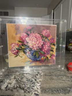 Ponies in bloom with frame