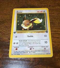 Eeve- 55/82 1st Edition Non Holo | VINTAGE Team Rocket | Mint Condition