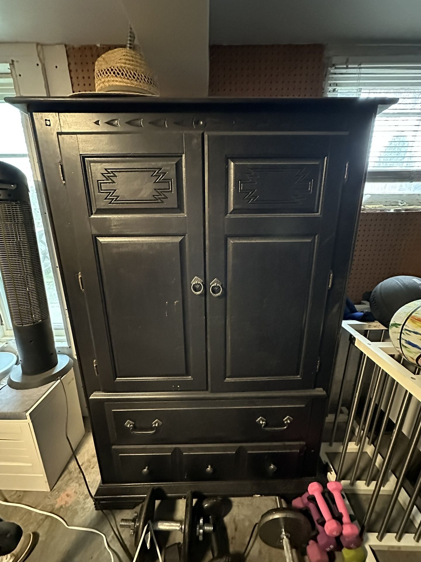 Black Cabinet/Wardrobe
