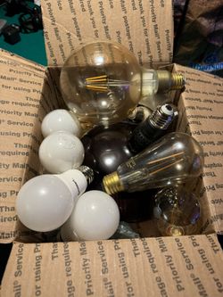Lot of Vintage Style LED bulbs