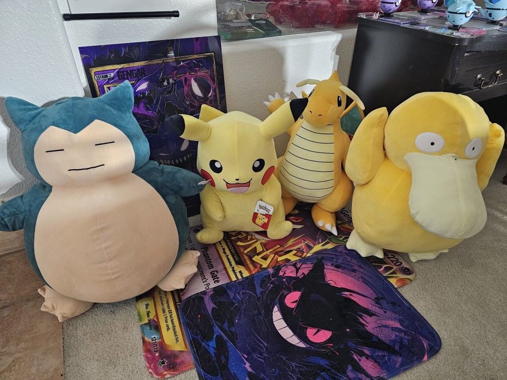 Pokemon Giant Plushies