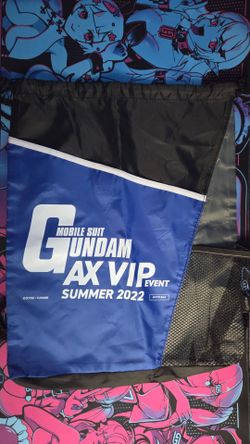 Mobile Suit Gundam Anime Expo VIP Event Summer 2022 Draw String Bag