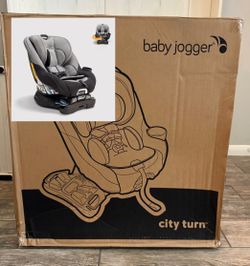 Baby Jogger city turn Rotating Convertible Car Seat, Onyx Black