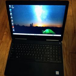 4K LCD Dell 16" Gaming Laptop Intel Quad Core i7-7920HQ 32 GB Ram 1 TB HD Nvidia M2200 4 GB GPU Webcam Windows 10