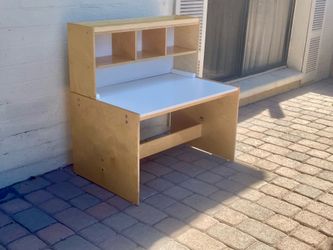 Kids Lakeshore Classic Birch Classroom Writing Center Activity Desk
