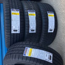 215/60r16 GOODYEAR NEW Set of Tires installed and balanced for FREE
