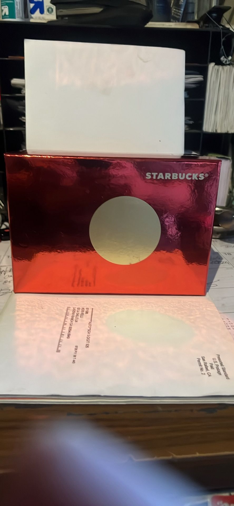 RARE AUTHENTIC STARBUCKS COLLECTIBLE TUMBLER