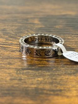 Chrome Forever Spinner Ring .925 Silver