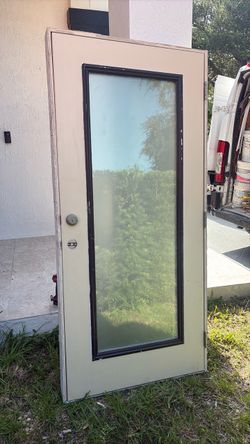 Home front impact door 36x79 1/4