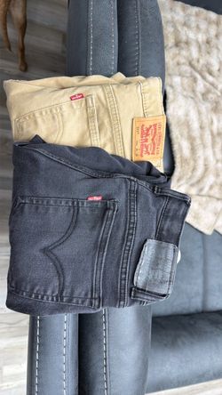 2 pair of used Levi’s