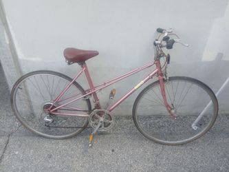 Women's vintage niko mystery mixte road bike