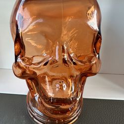 Glass 3x5 “ Custom Harley Davidson Skull 