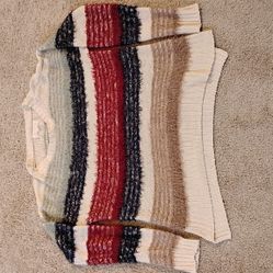 Miss Daisy Eyelash Sweater, Large, multi-color Sweater for Women
