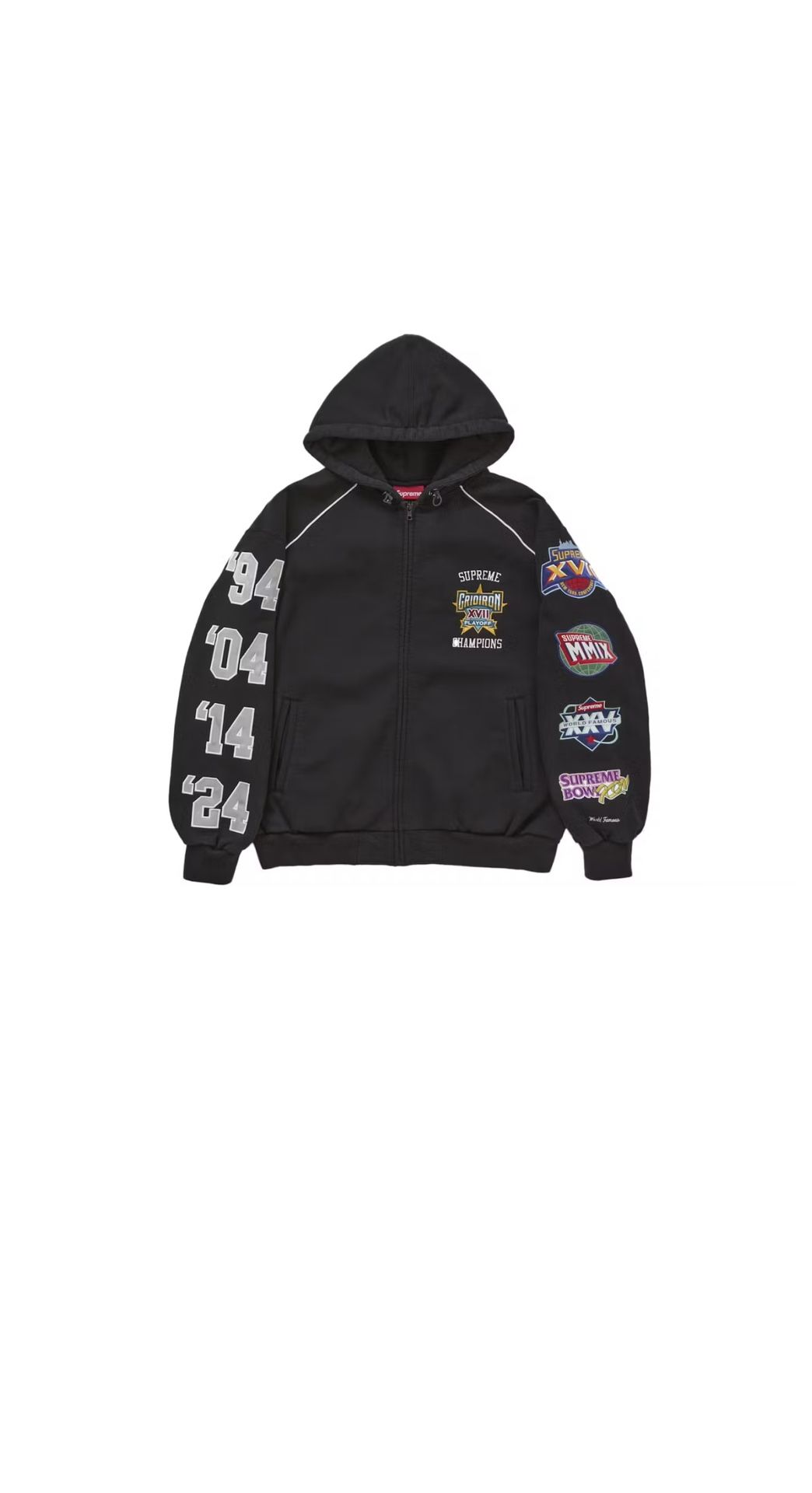 Supreme Irongrid Zip Up Hoodie