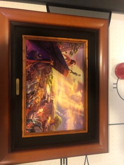 Lion king painting