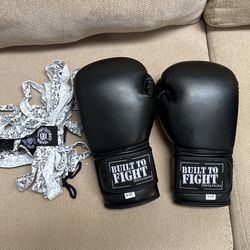 Boxing Gloves And Wrap