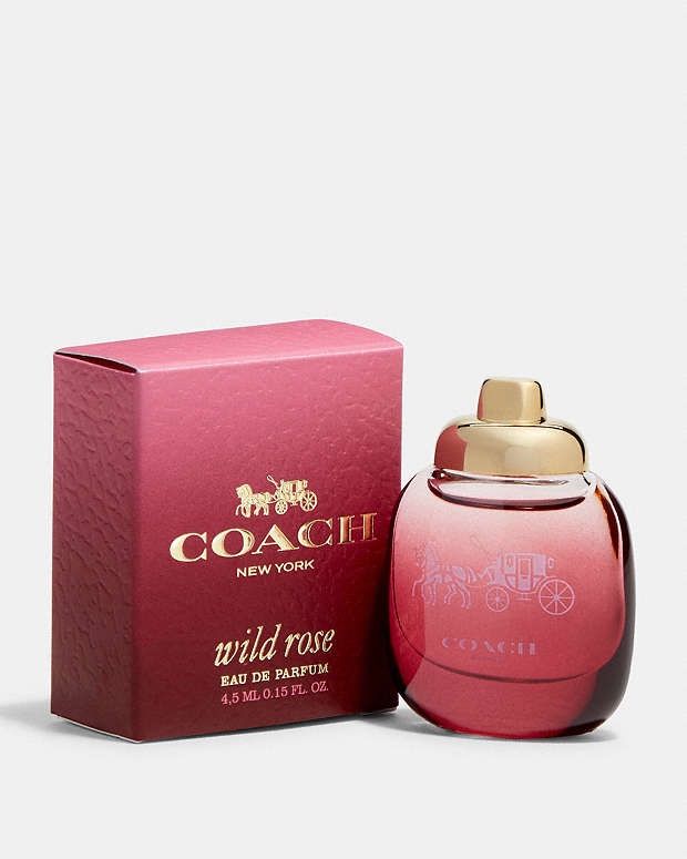new in box Coach Wild Rose Deluxe Mini Perfume 4.5ml