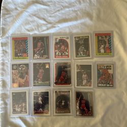 Michael Jordan Card Lot 14 Cards