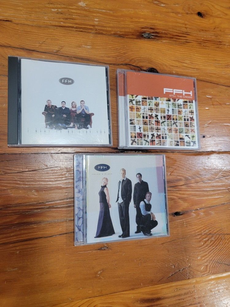 FFH ~ Set Of 3 CDs ~ I Want To Be Like You, Found A Place, Still The Cross