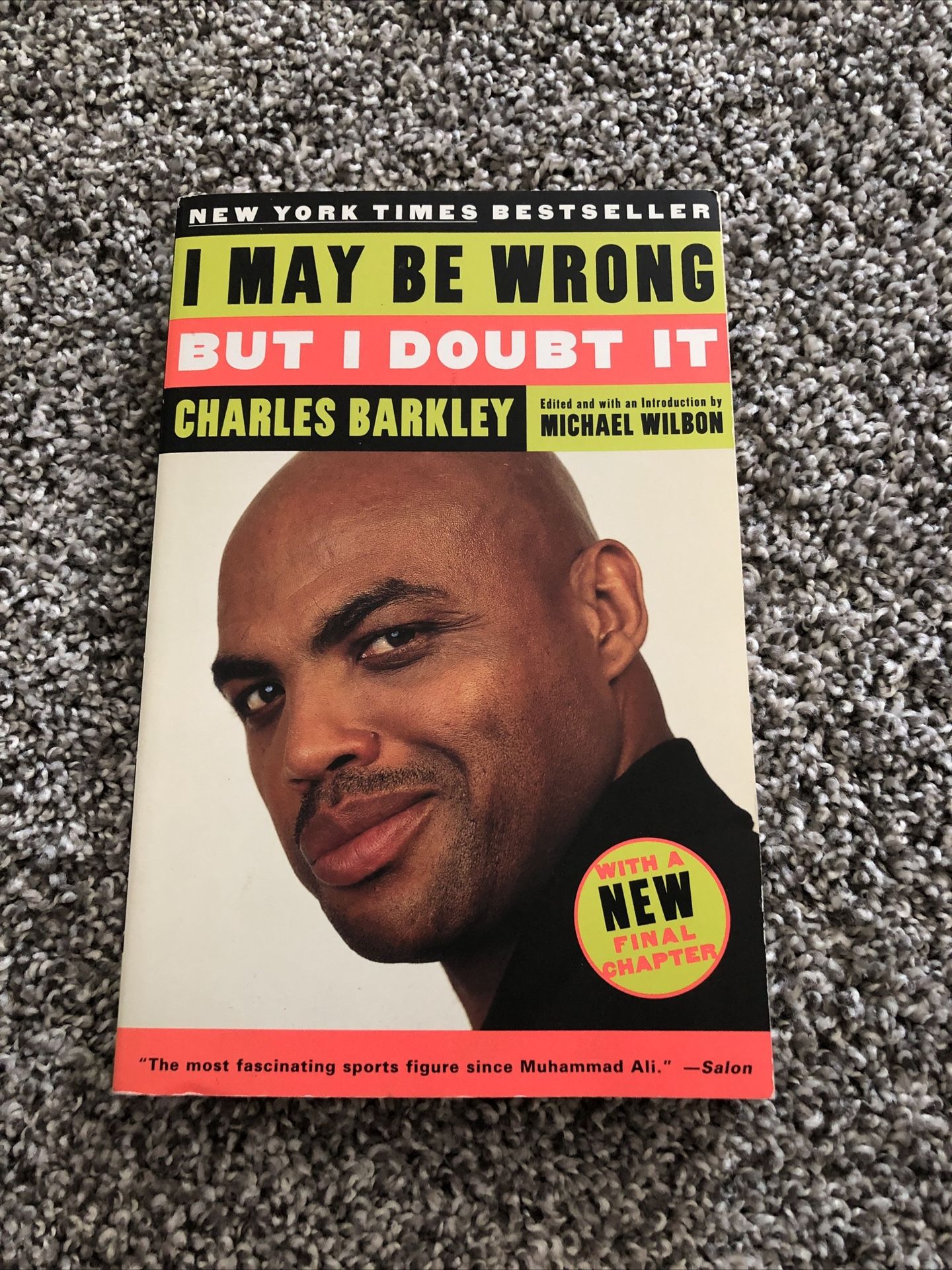 I May Be Wrong But I Doubt It By Charles Barkley - Paperback