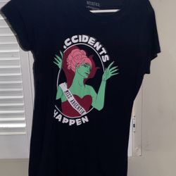 "Accidents Happen" HotTopic Beetlejuice T-Shirt Small