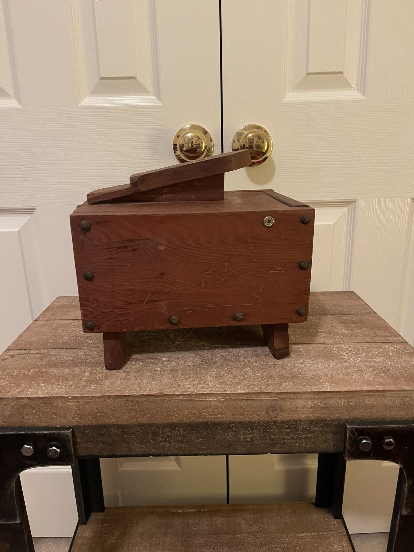 Antique Shoe Shine Box,All Products : American Fashion Style Bags On Sale