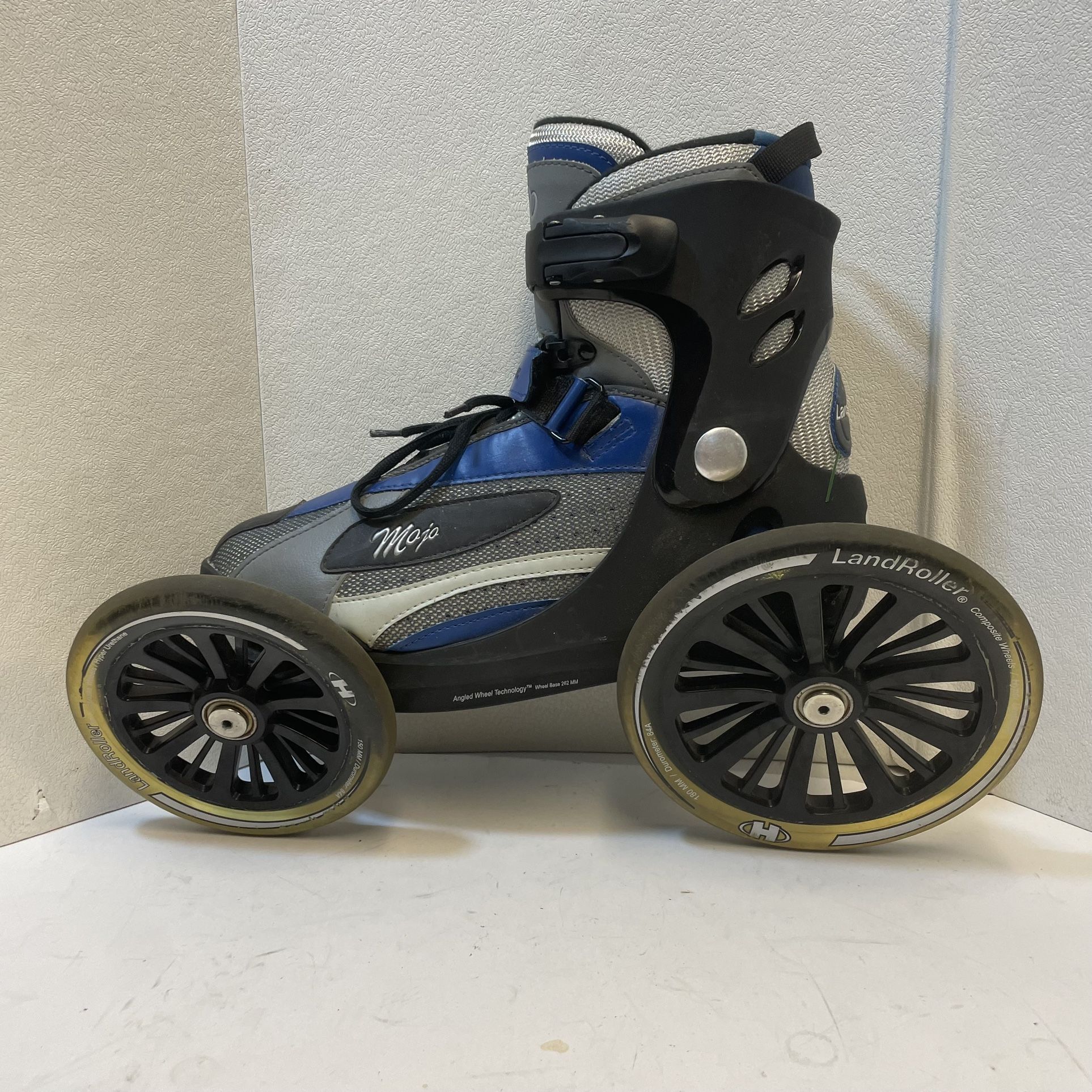LandRoller Mojo Land Roller Skates Size 11 Mens Or 12 Women's - Black Blue