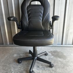 Black Office Chair with Adjustable Settings
