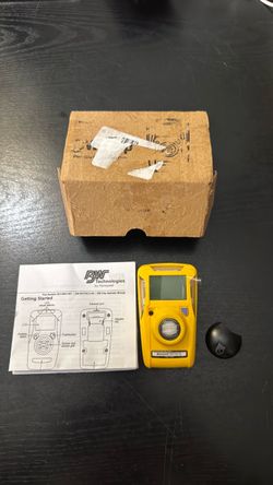 New Honeywell BWC2-X / BW Clip O2 Two Year Portable Single Gas Detector