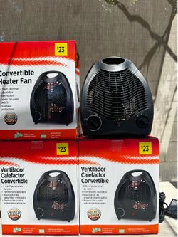 Convertible Heater and Fan