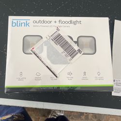 Blink Outdoor + Floodlights Nwt