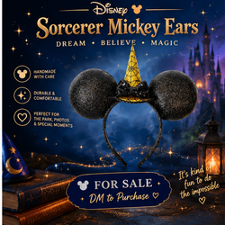 Official Disney Sorcerer Ears