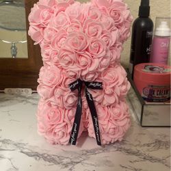 Pink Rose Bear 